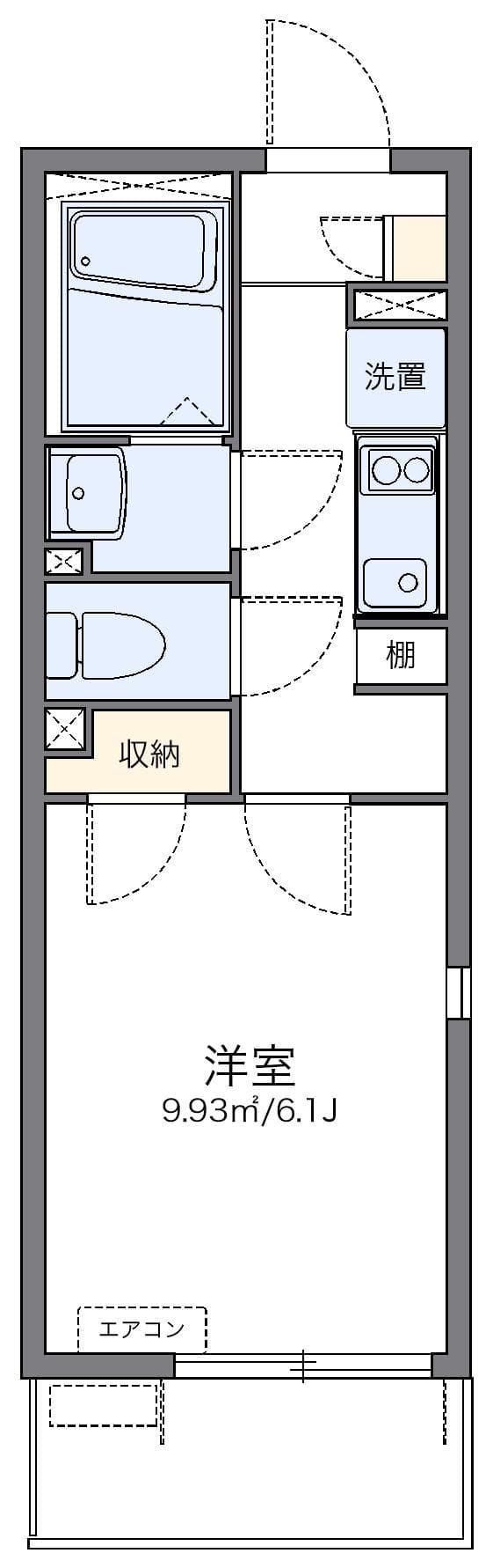 Preview floorplan of LEONEXT Life One Nagaosa