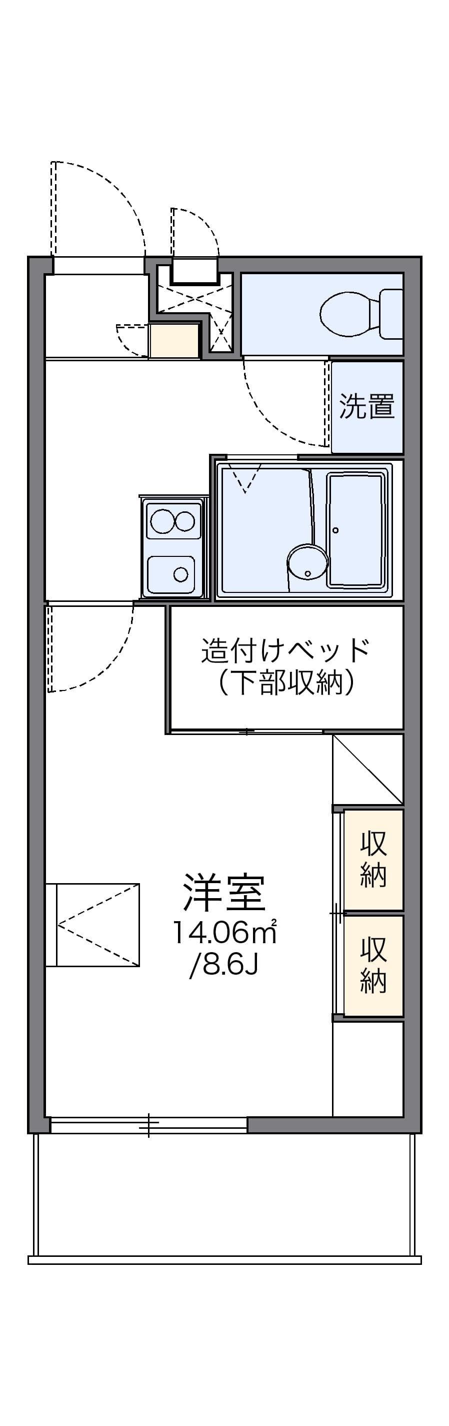 Preview floorplan of leopalace Prenotato III