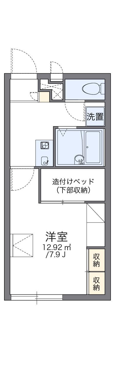 Preview floorplan of leopalace TUKIJI