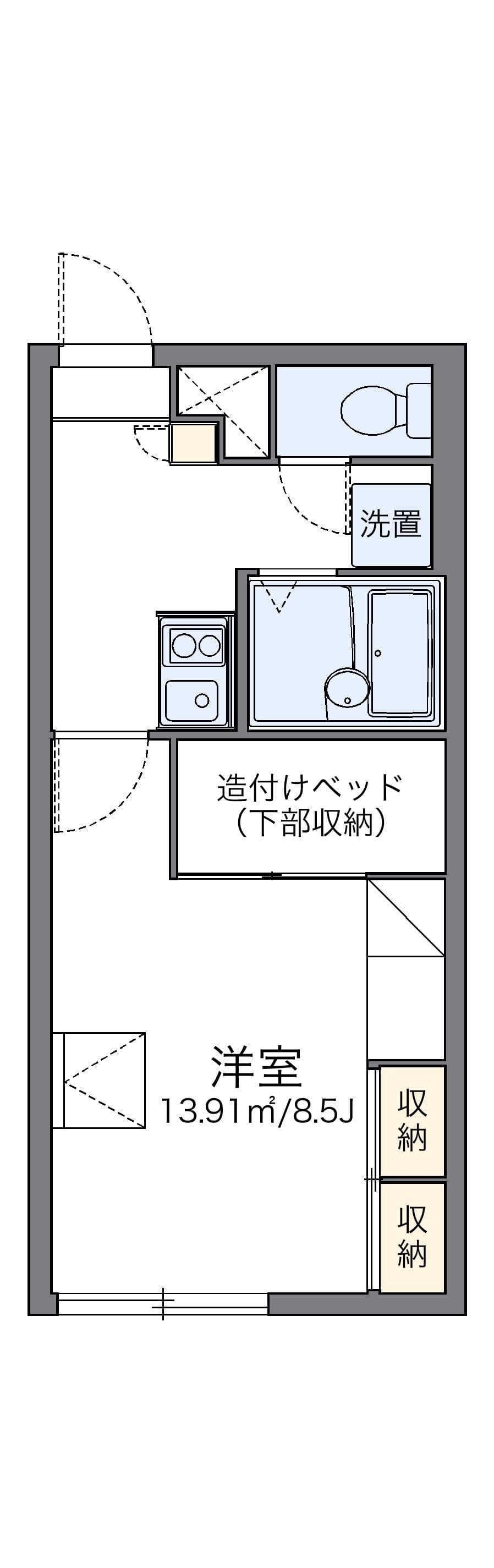 Preview floorplan of leopalace Enreisou