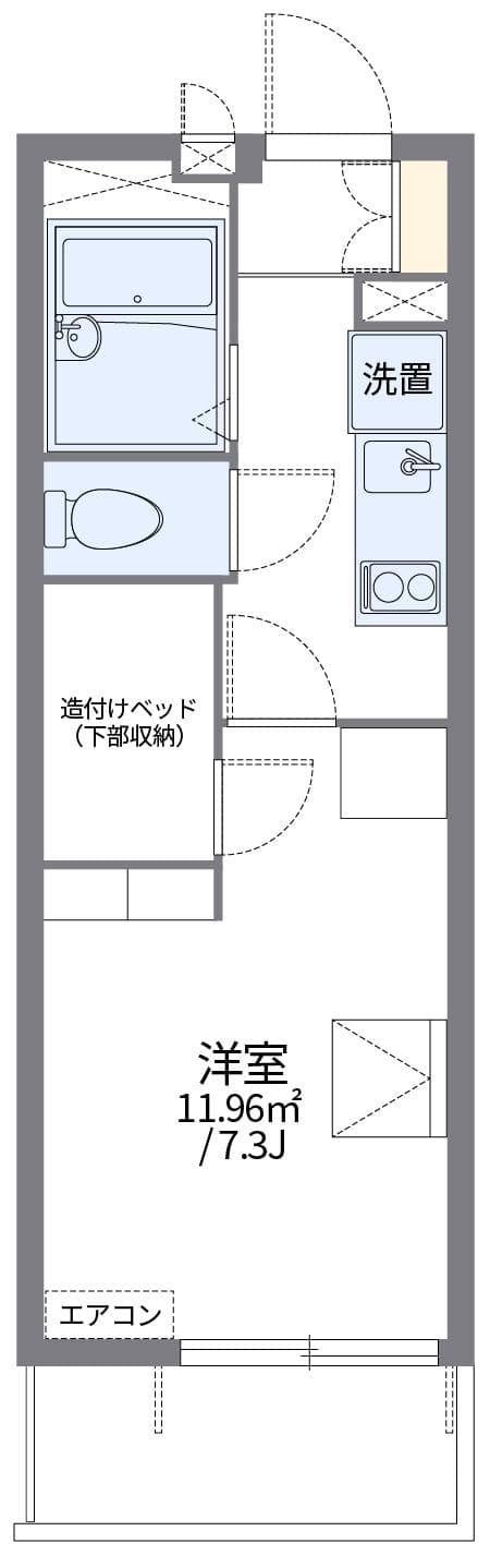 Preview floorplan of leopalace Koei