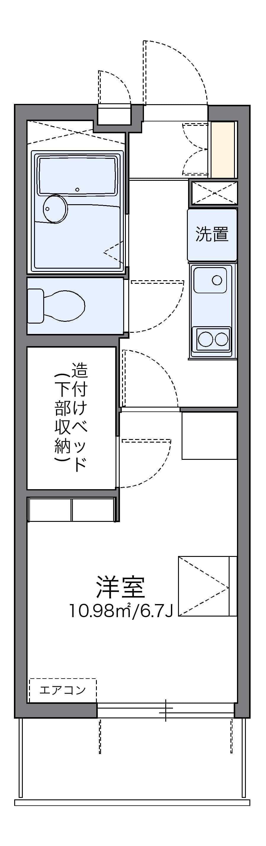 Preview floorplan of leopalace Kibou