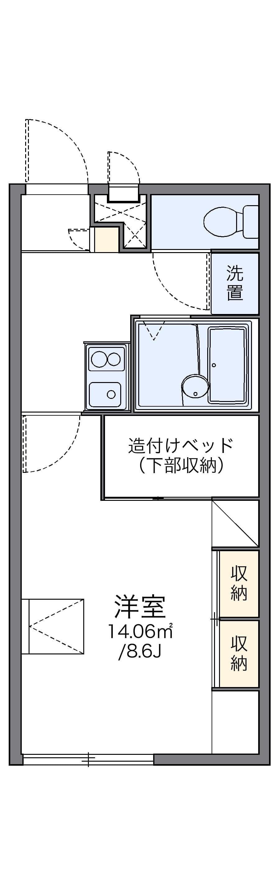 Preview floorplan of leopalace Espoir