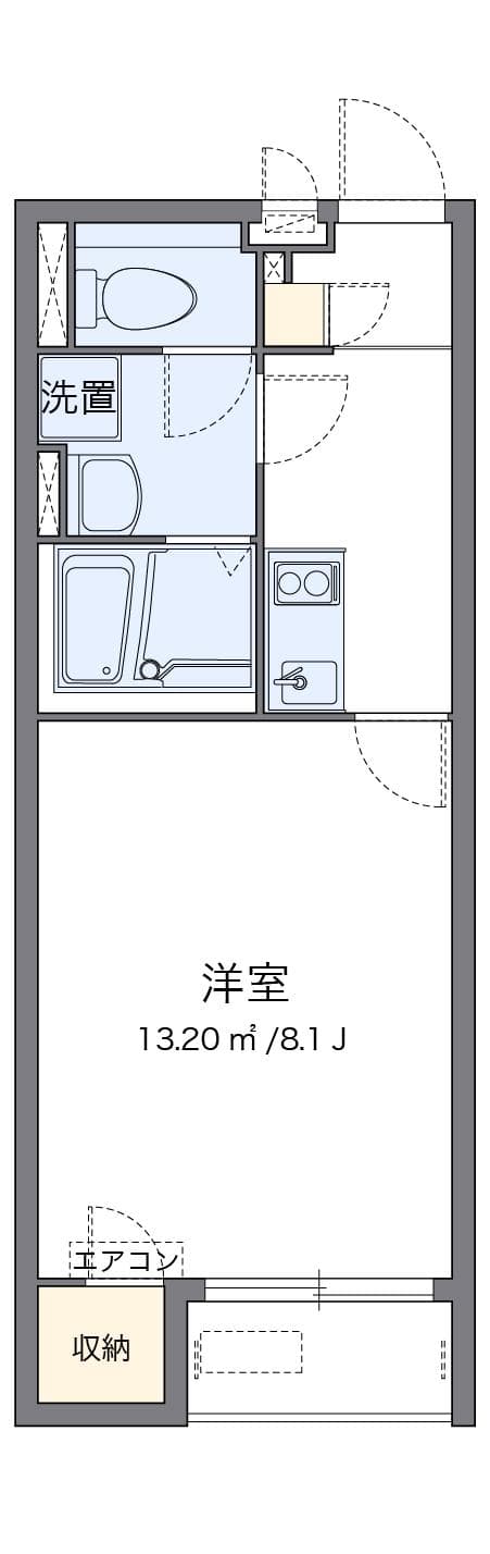 Preview floorplan of CLEINO Granvia Higashi Kusatsu VI