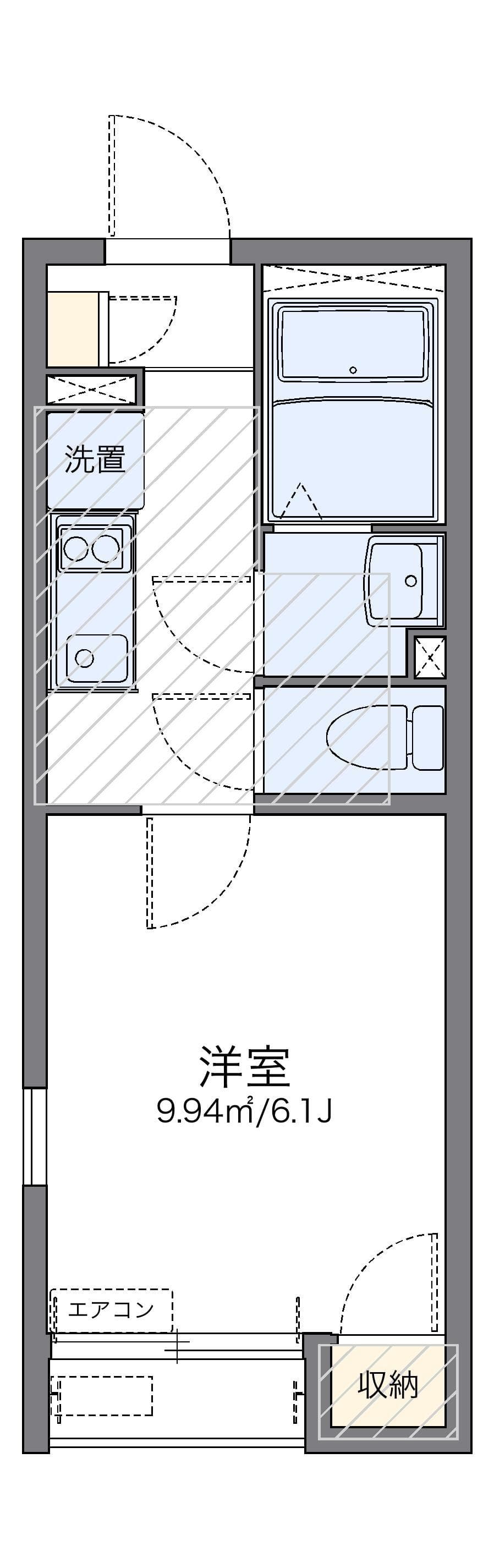 Preview floorplan of LEONEXT Treasure Natsuyama