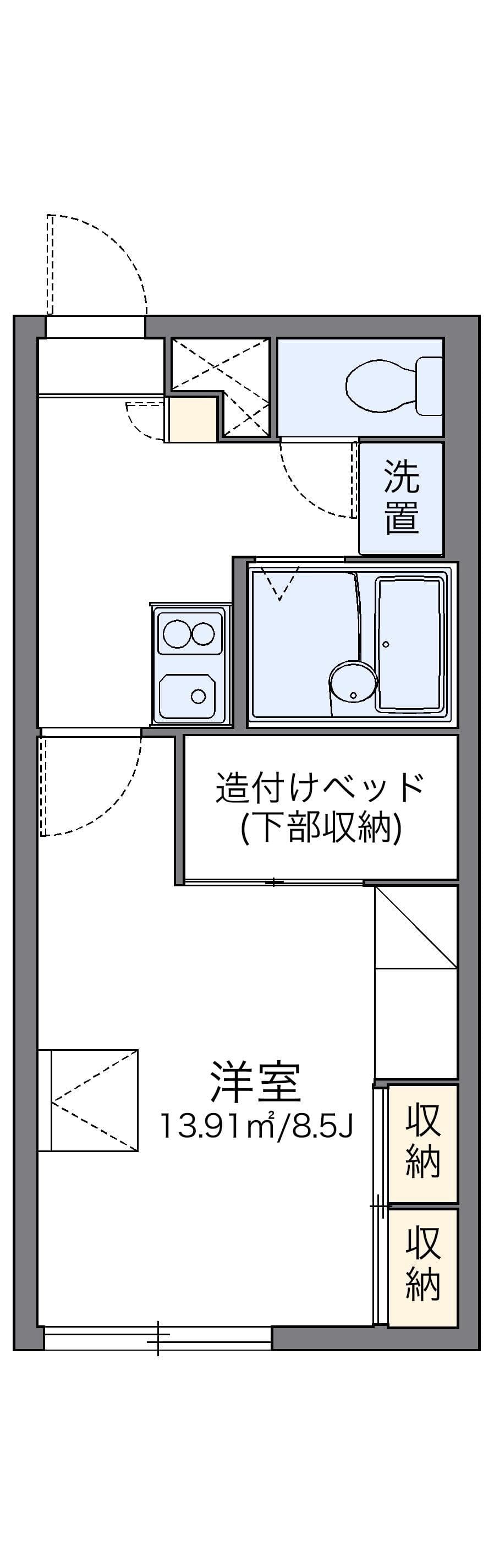 Preview floorplan of leopalace Sun Akebono