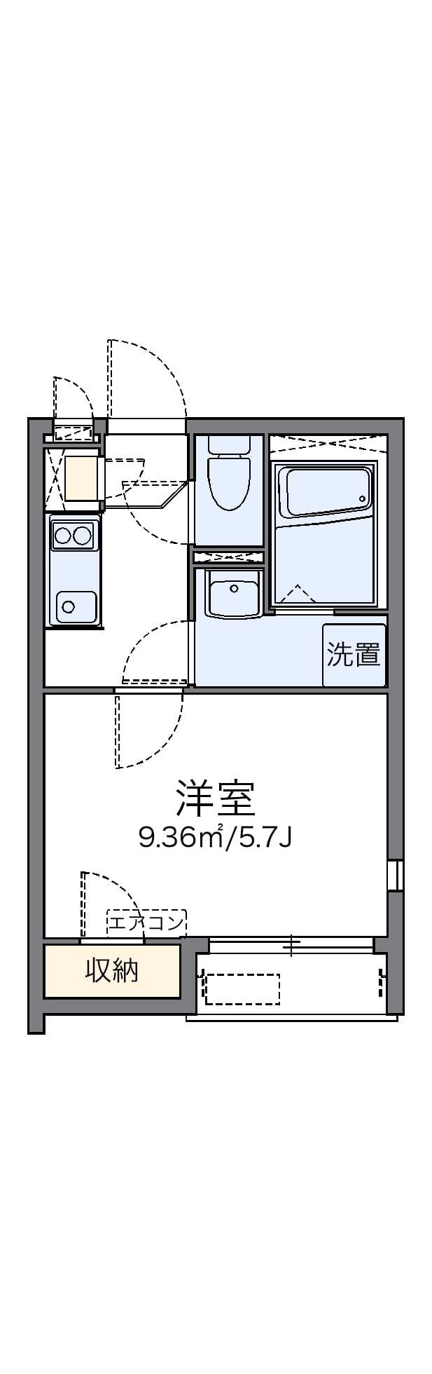 Preview floorplan of LEONEXT Riverside Futaba