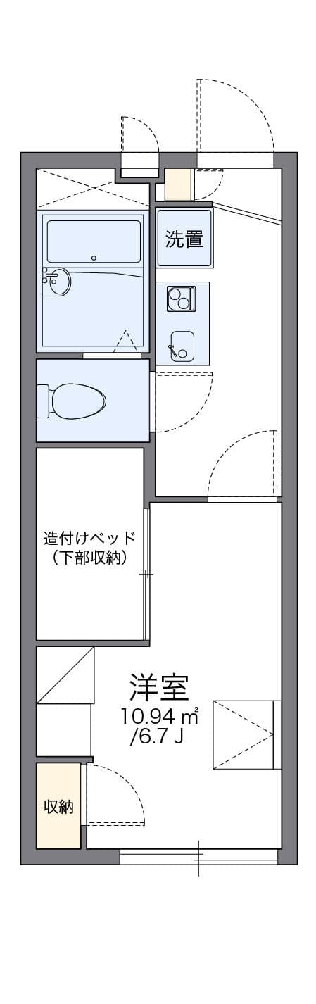 Preview floorplan of leopalace Sunshine 98