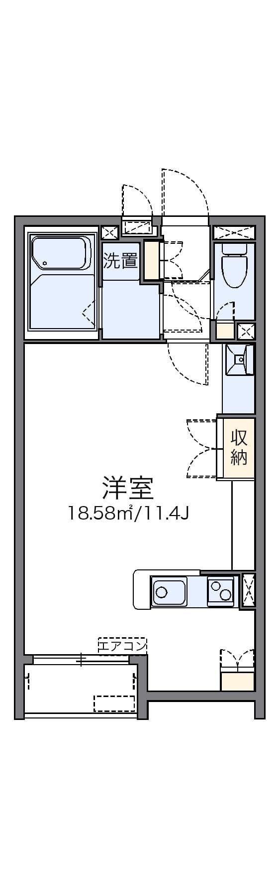 Preview floorplan of LEONEXT Meiwa