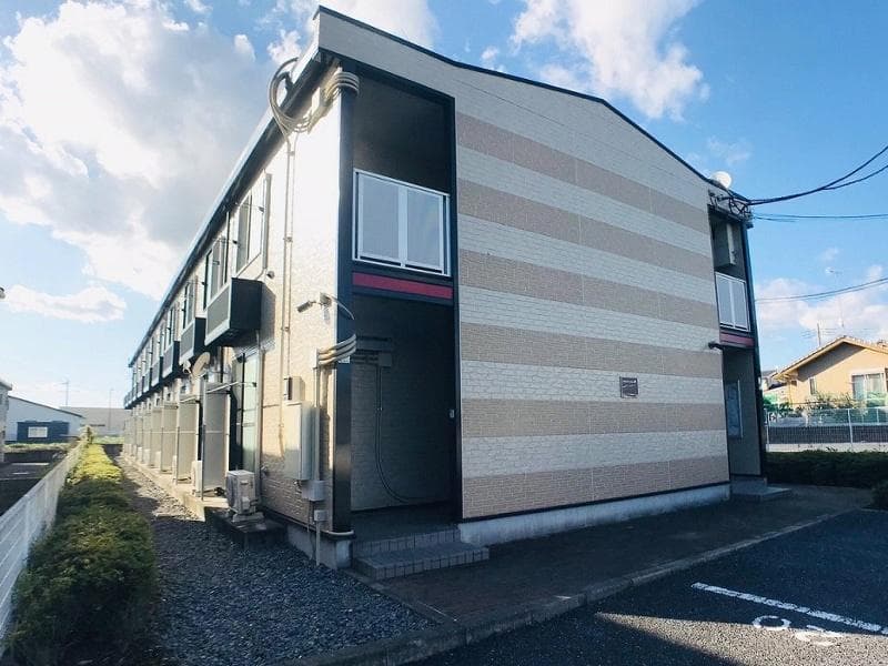 Main exterior of leopalace Takagi Green Tomobe II