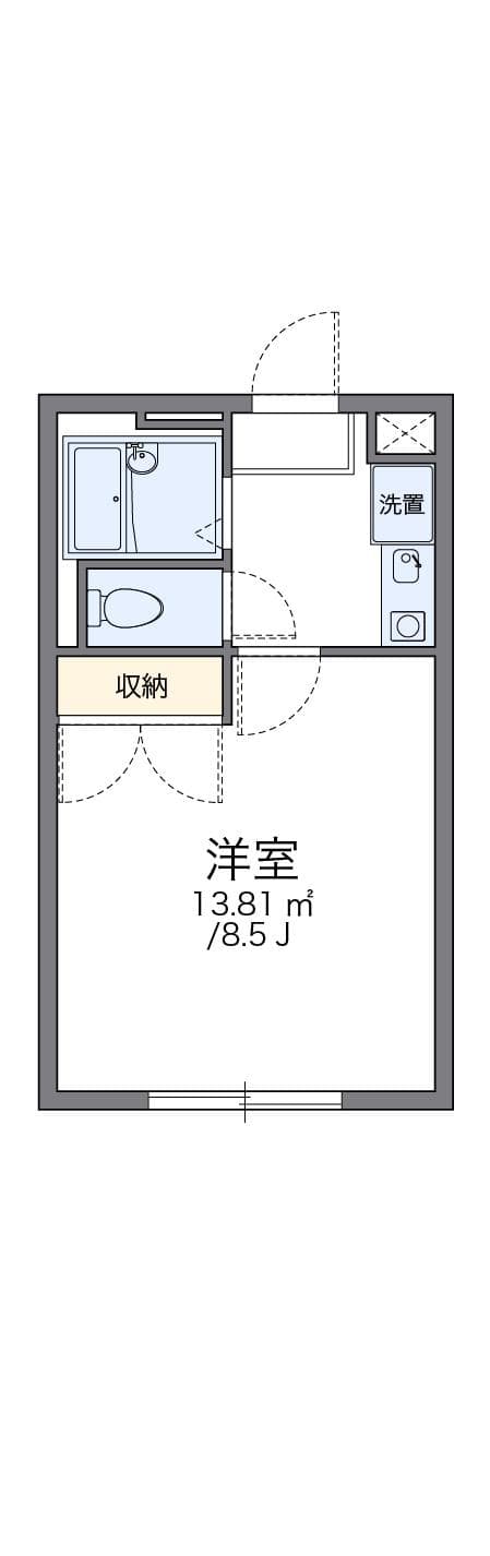 Preview floorplan of leopalace Camellia Nibankan