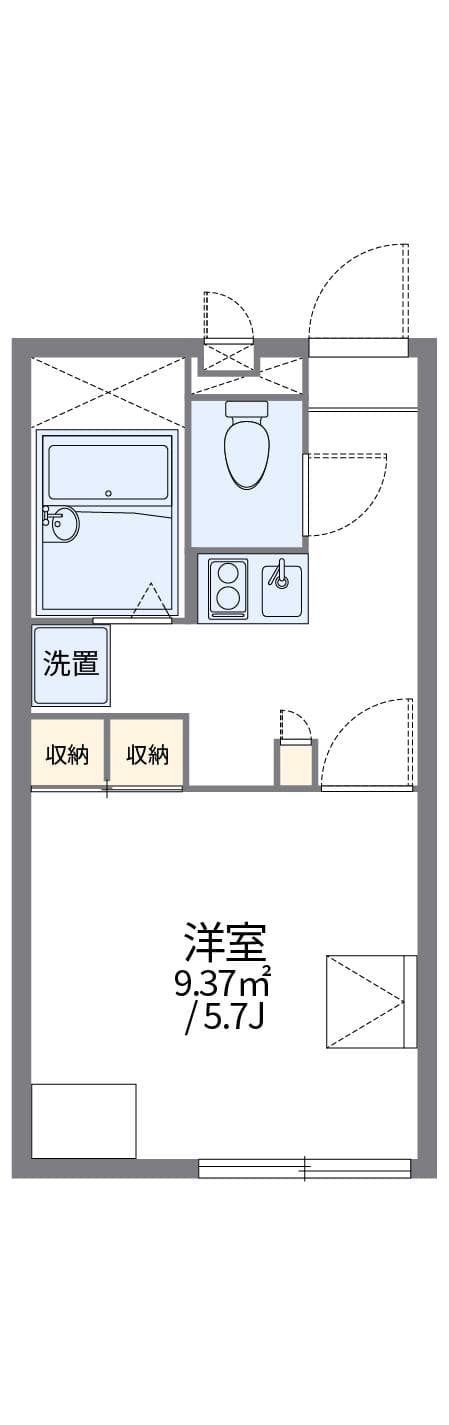Preview floorplan of leopalace Pinez 2