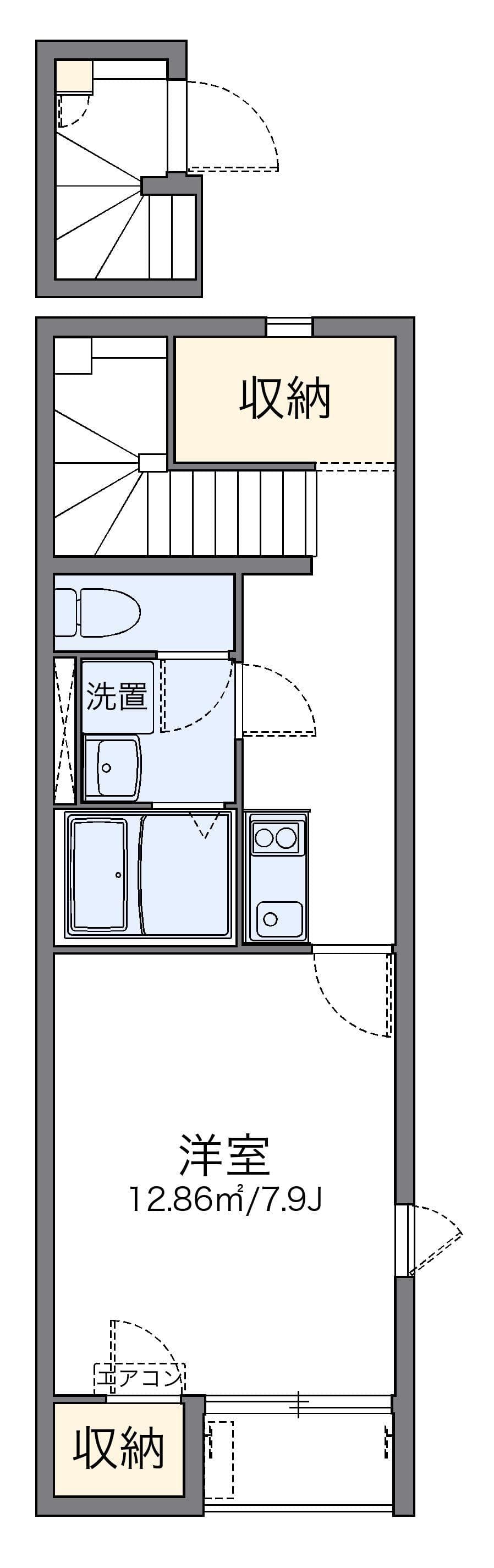 Preview floorplan of LEONEXT Iryo Higashi