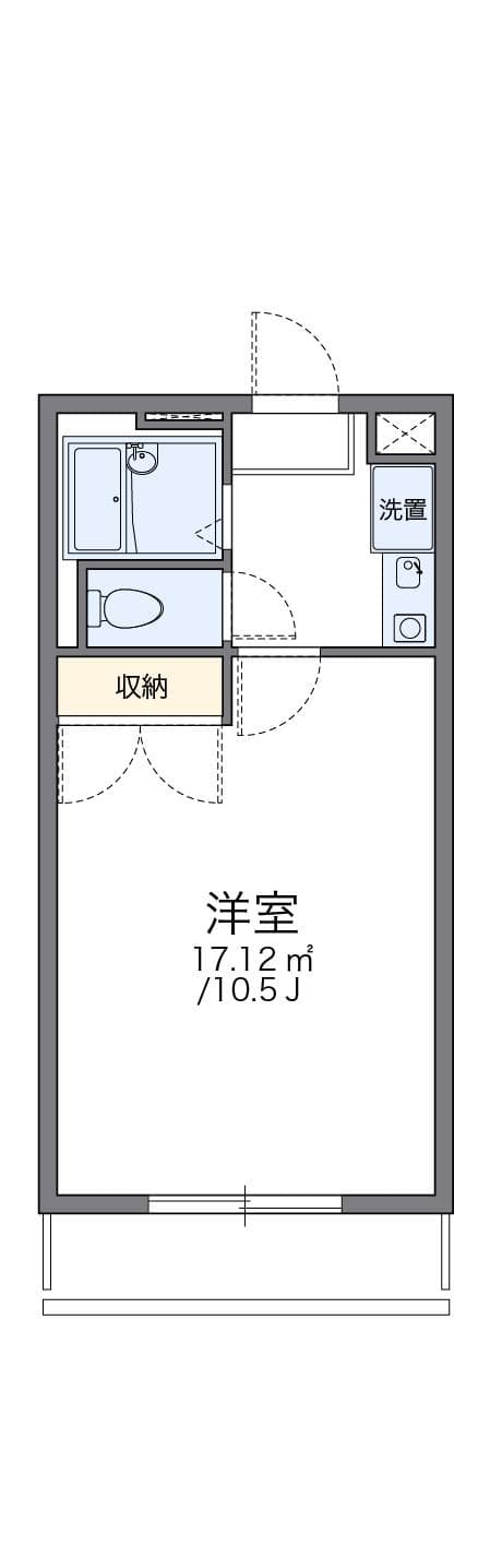 Preview floorplan of leopalace Aisho