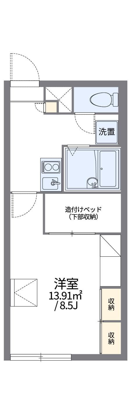 Preview floorplan of leopalace Amare Sapporo III