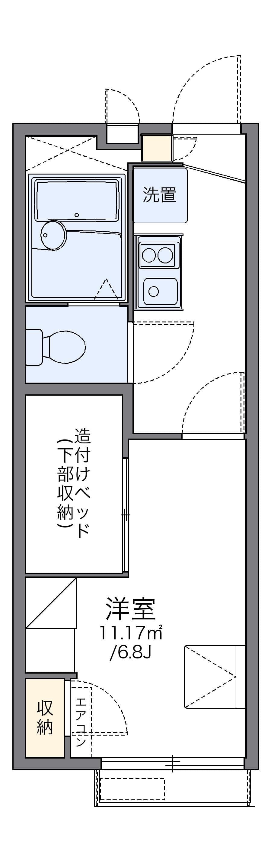 Preview floorplan of leopalace Fuji Momoyama