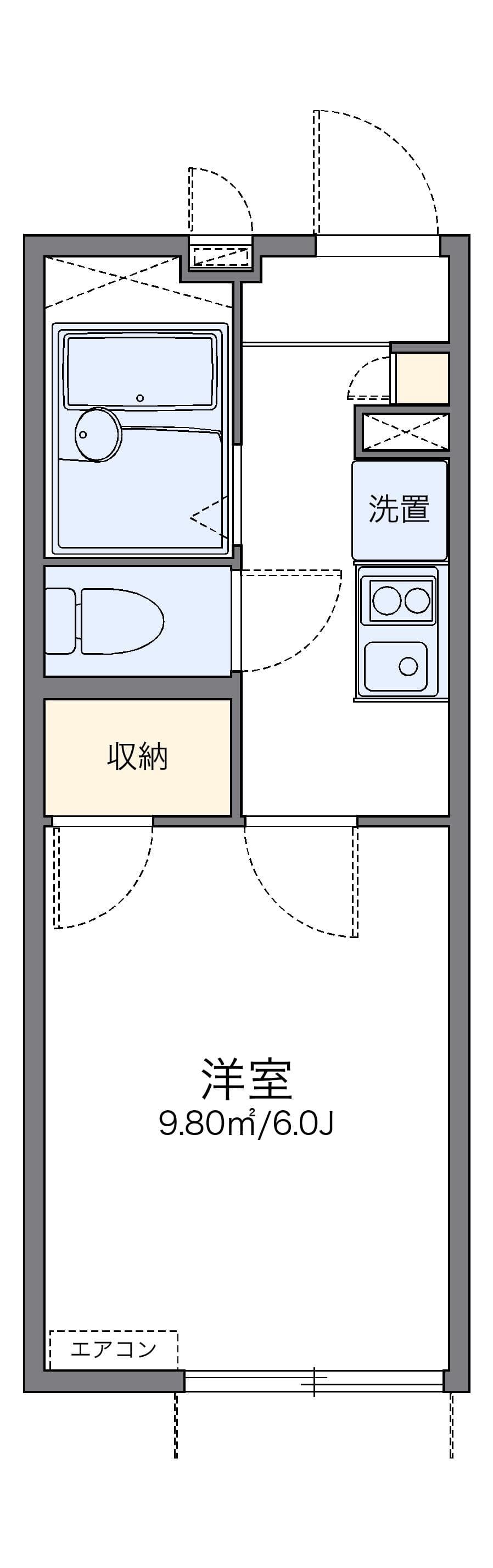 Preview floorplan of leopalace Kyoto