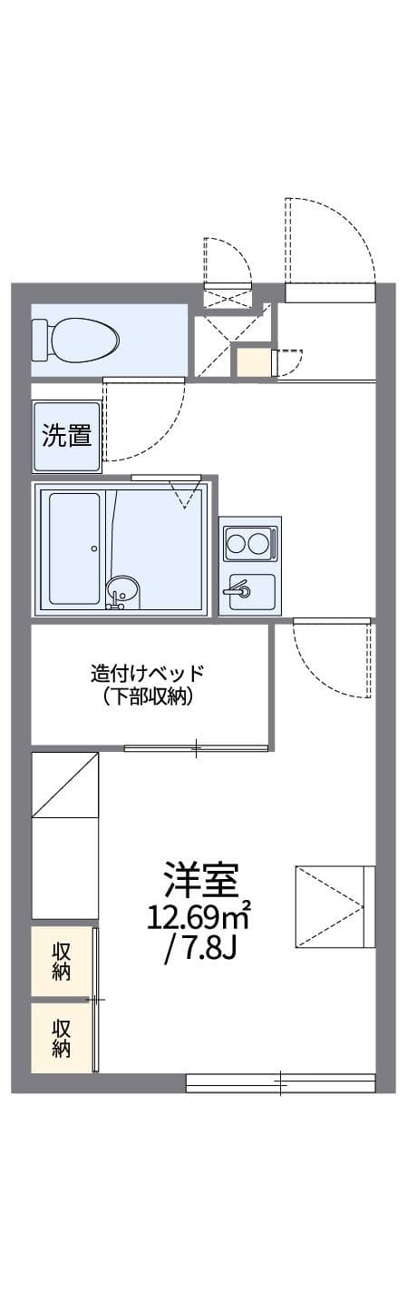 Preview floorplan of leopalace Miyatacho