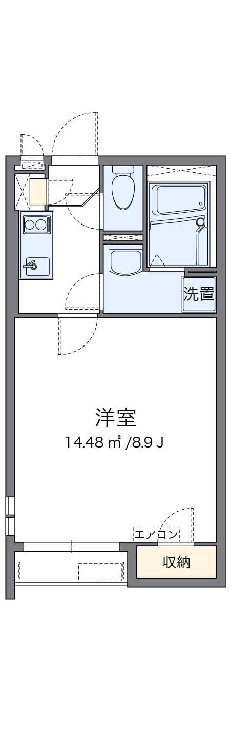 Preview floorplan of CLEINO My Bay Side 8843