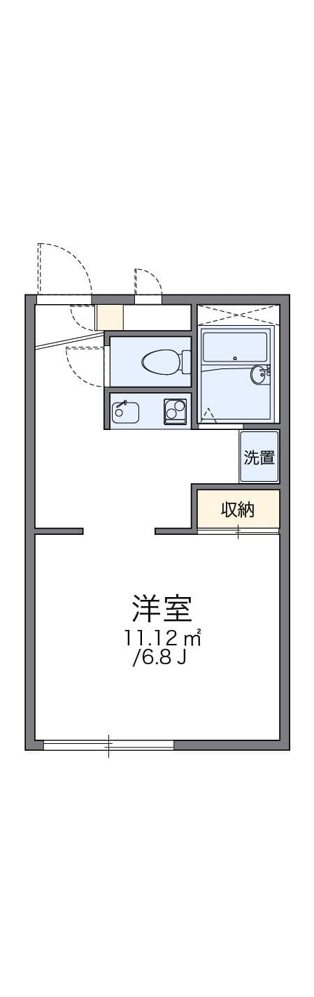Preview floorplan of leopalace Musashino