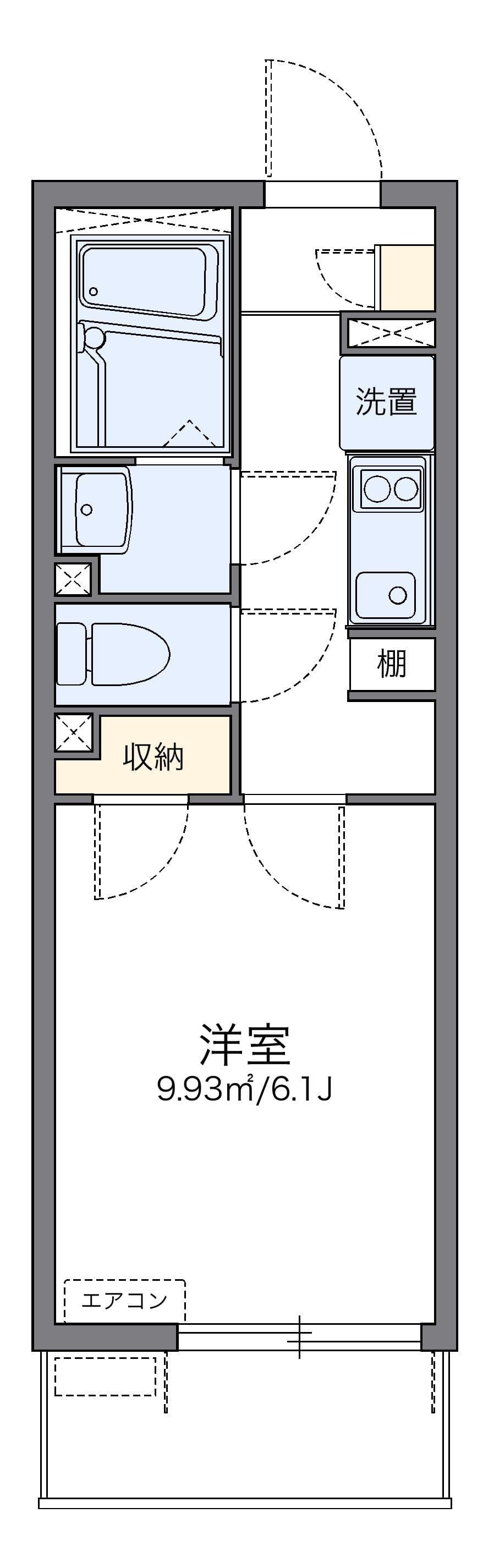 Preview floorplan of LEONEXT Fukujyusou