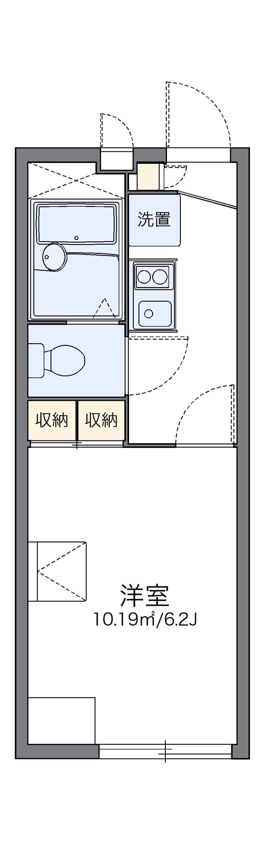 Preview floorplan of leopalace Saiwai