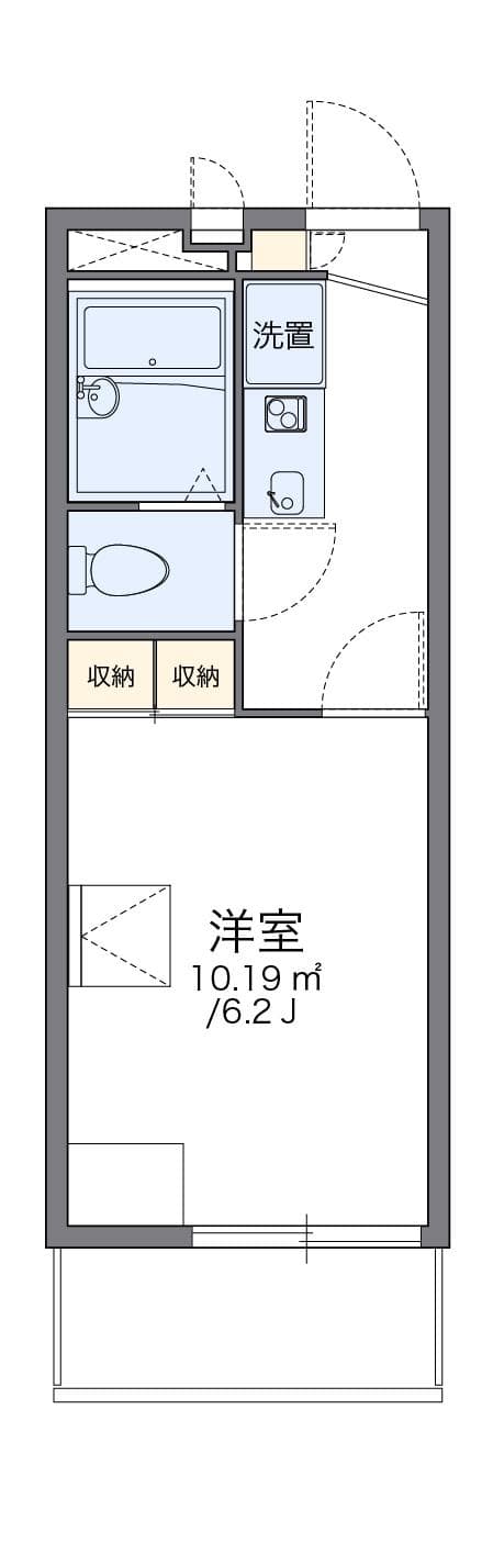 Preview floorplan of leopalace Uesumiyoshi