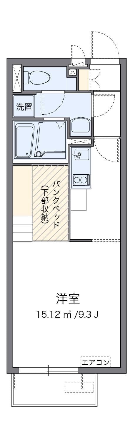 Preview floorplan of MIRANDA YK Tsukimidai