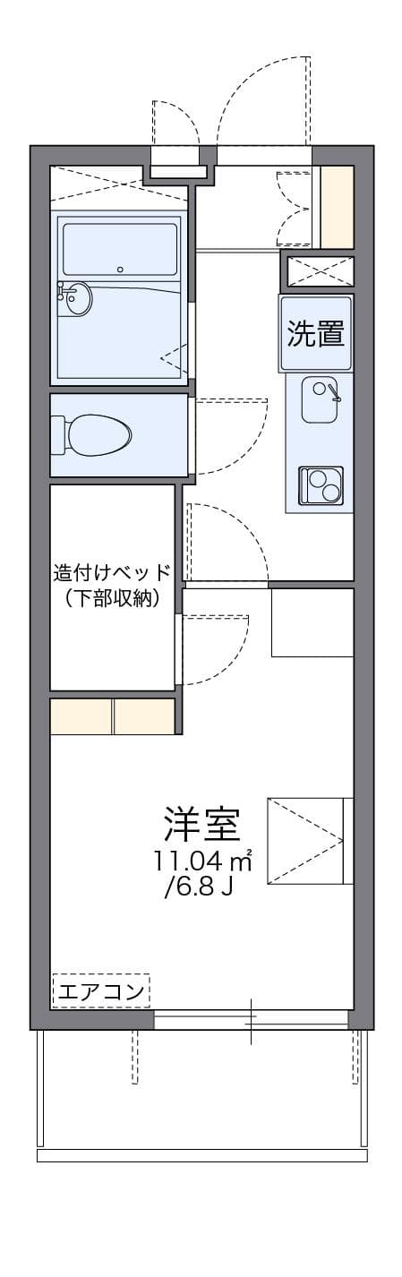 Preview floorplan of leopalace Abeiyu