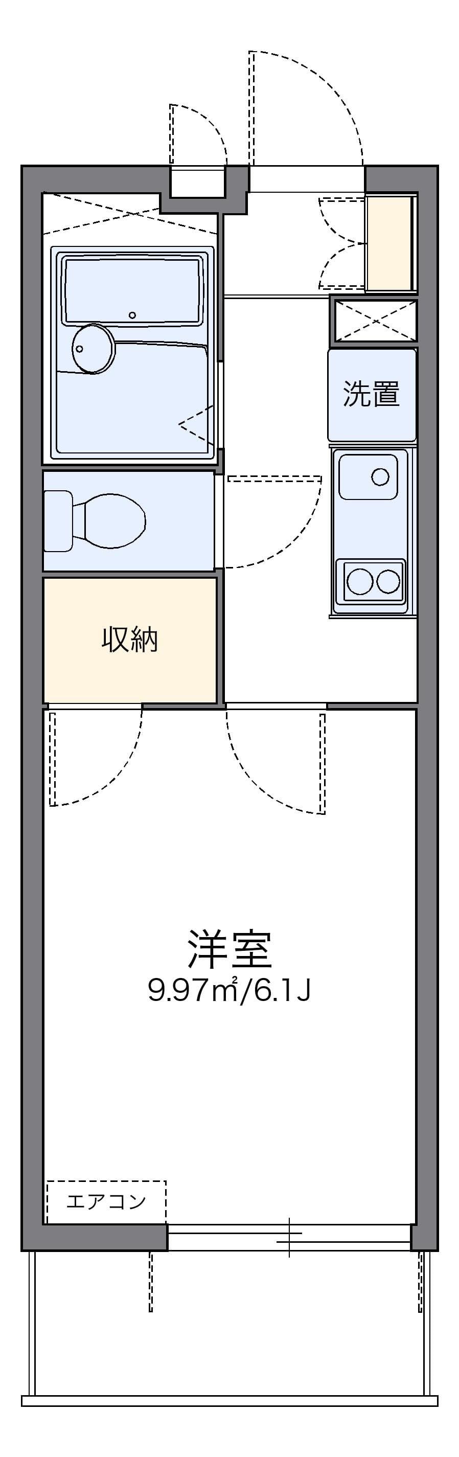 Preview floorplan of leopalace Bonheur Kuki