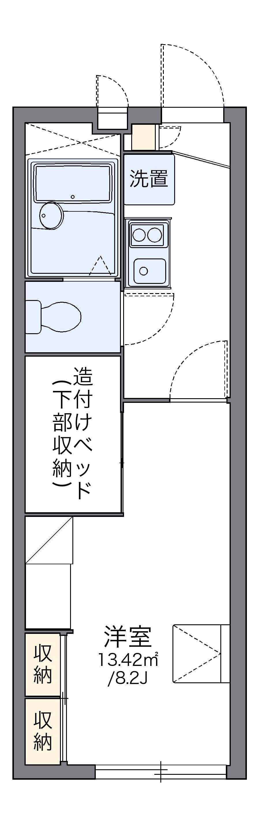 Preview floorplan of leopalace NAGAKURA