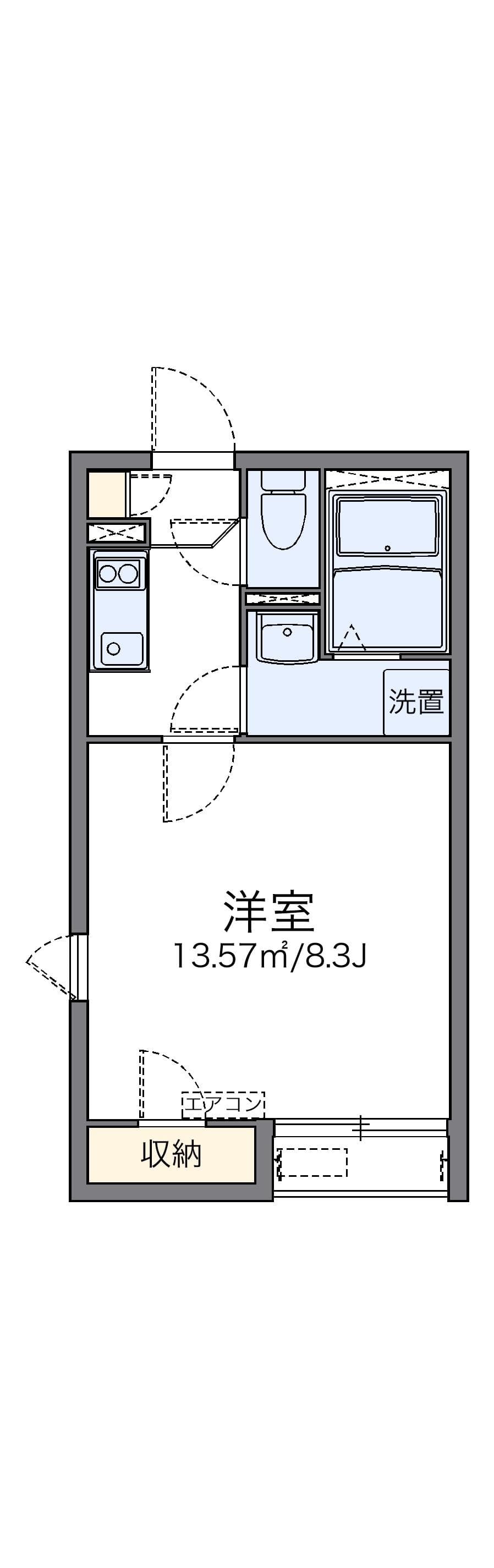 Preview floorplan of LEONEXT Life Kamisawa