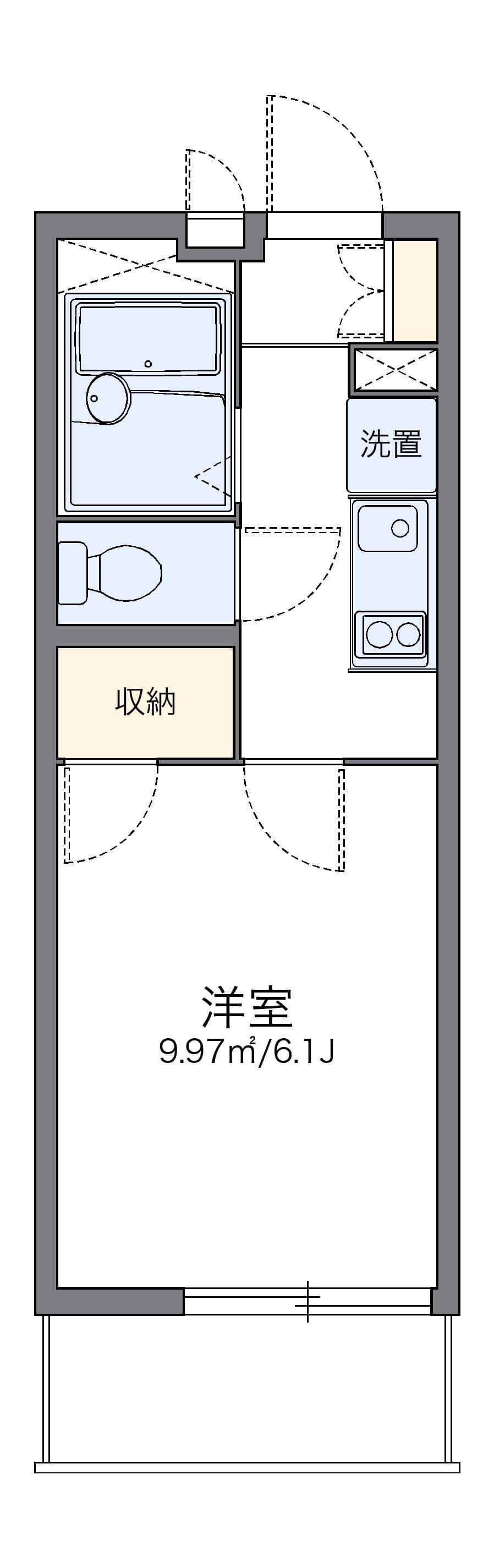 Preview floorplan of leopalace JN B