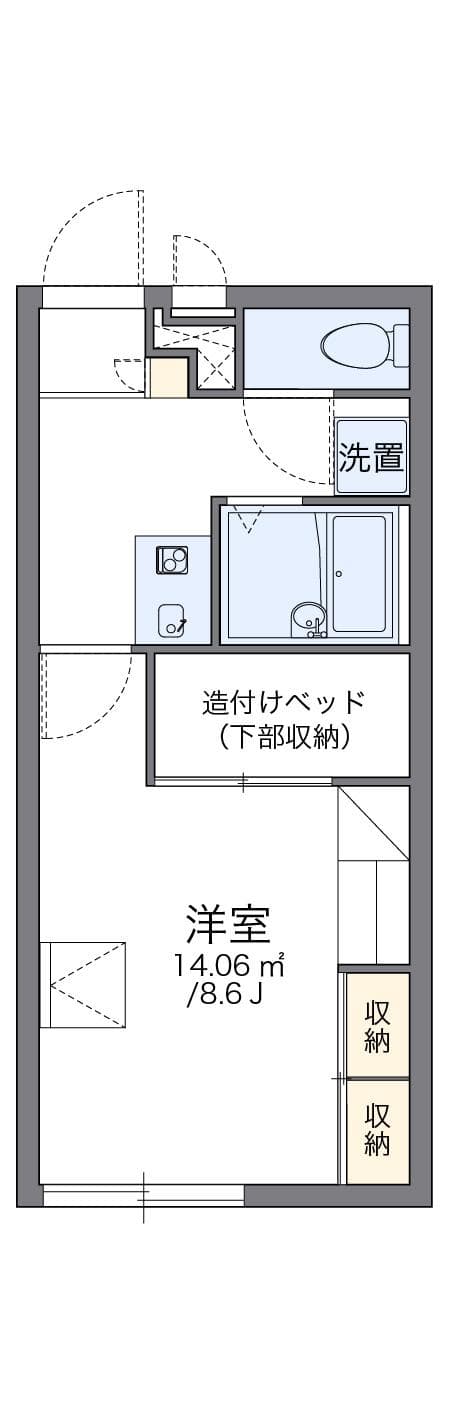 Preview floorplan of leopalace Miyufille