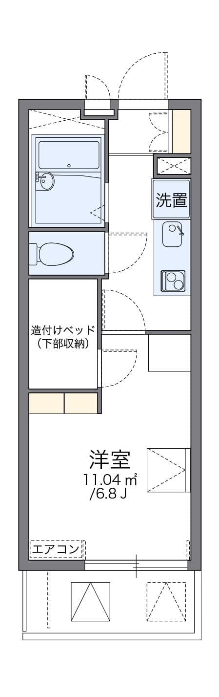 Preview floorplan of leopalace Green Heights II