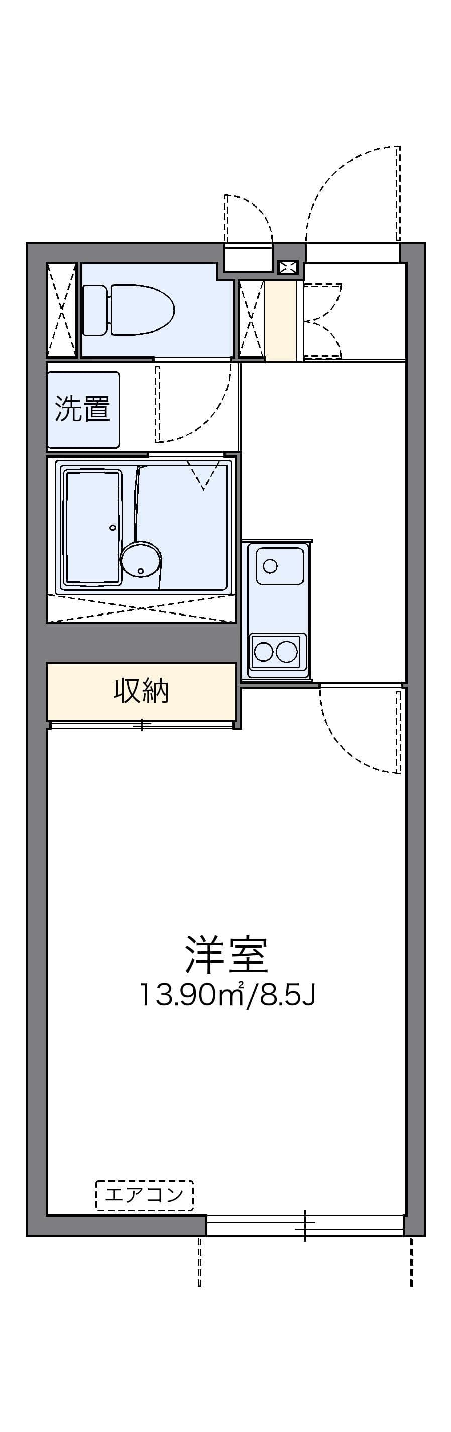 Preview floorplan of LEONEXT Asahi