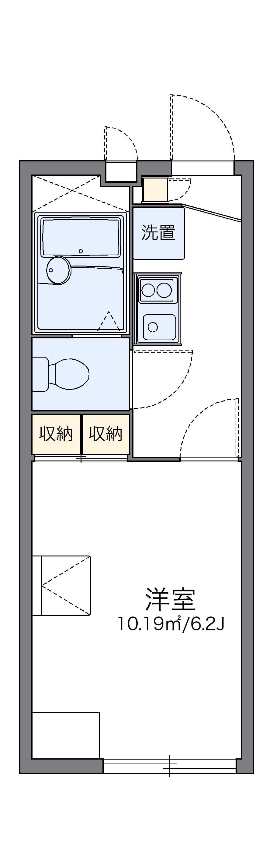 Preview floorplan of leopalace Kagi