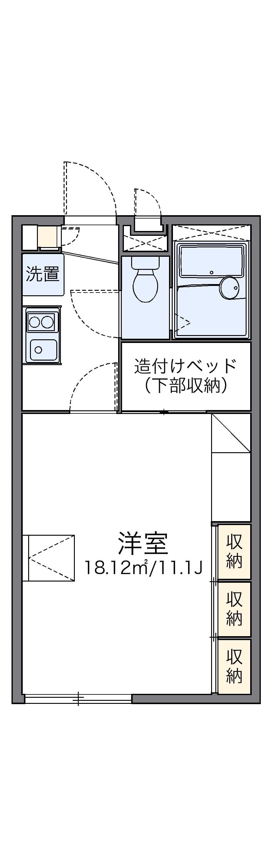Preview floorplan of leopalace Tohwa