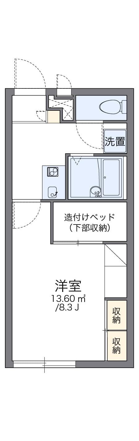 Preview floorplan of leopalace J