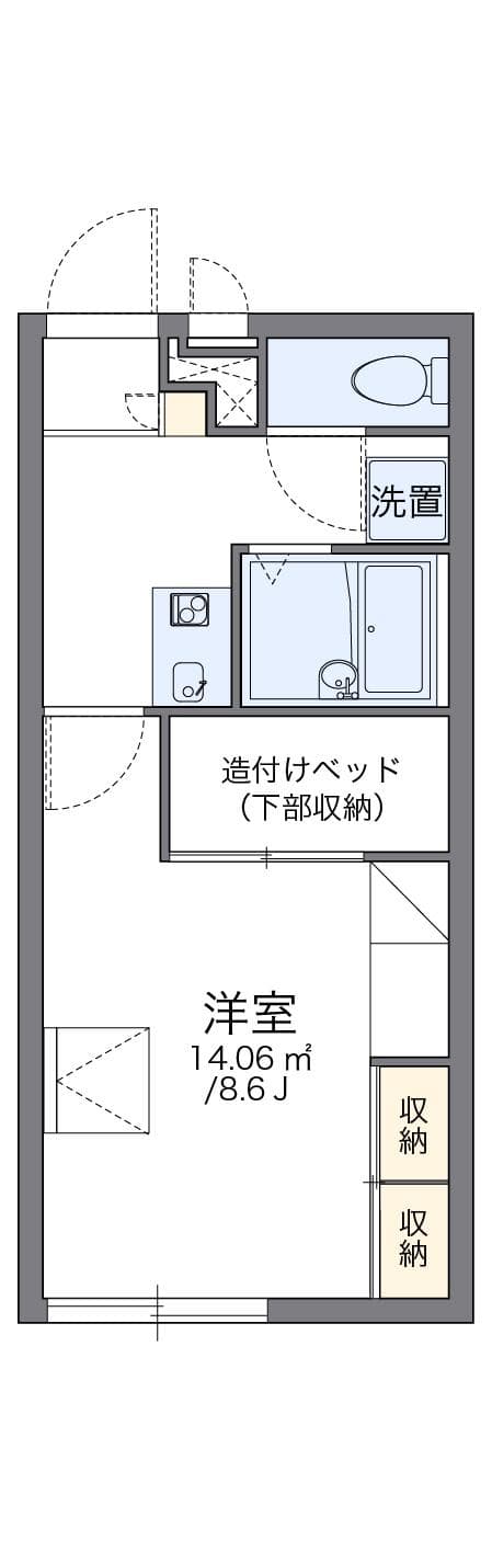 Preview floorplan of leopalace Tamaru Sonnet