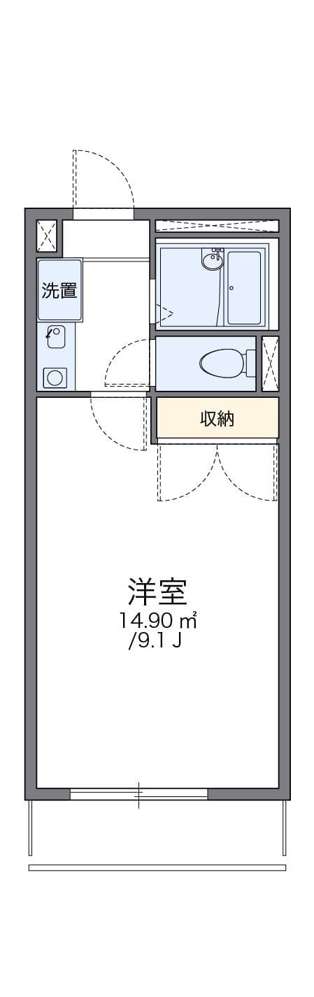 Preview floorplan of leopalace Oiwake