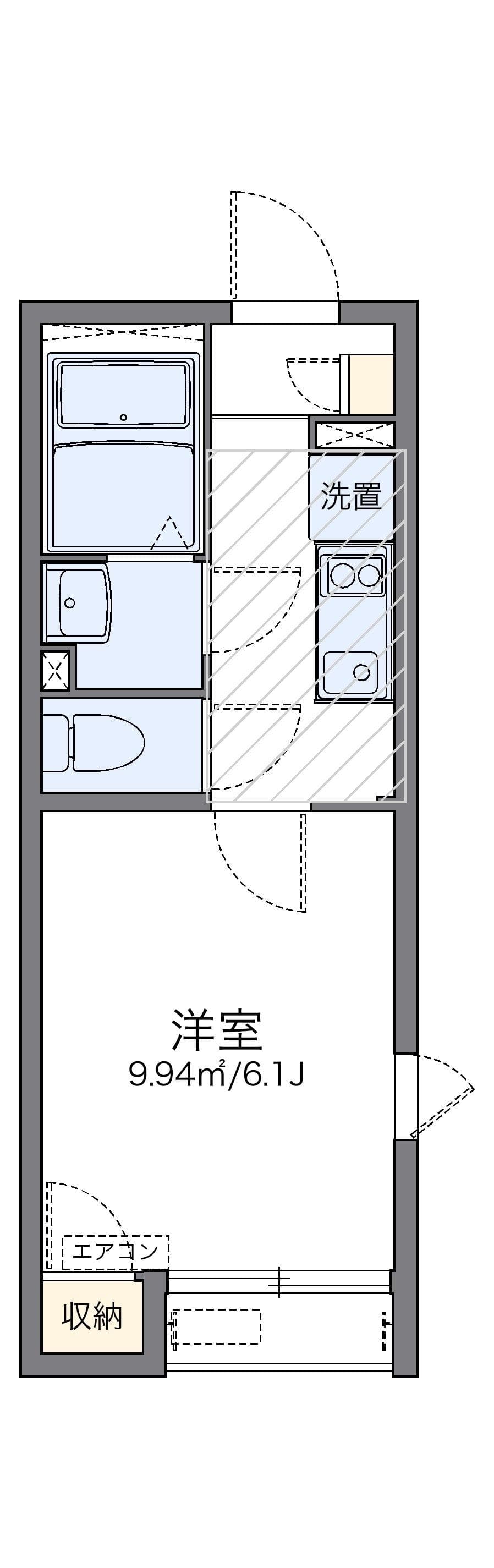 Preview floorplan of LEONEXT K Apartment