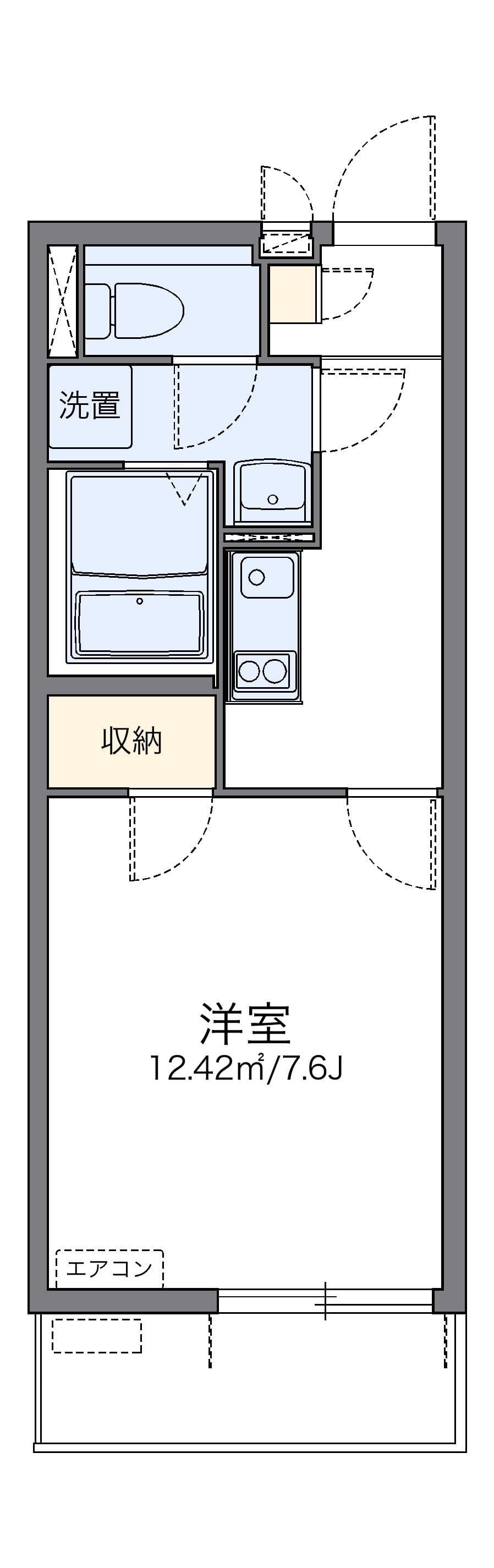 Preview floorplan of LEONEXT Wako Minami MS