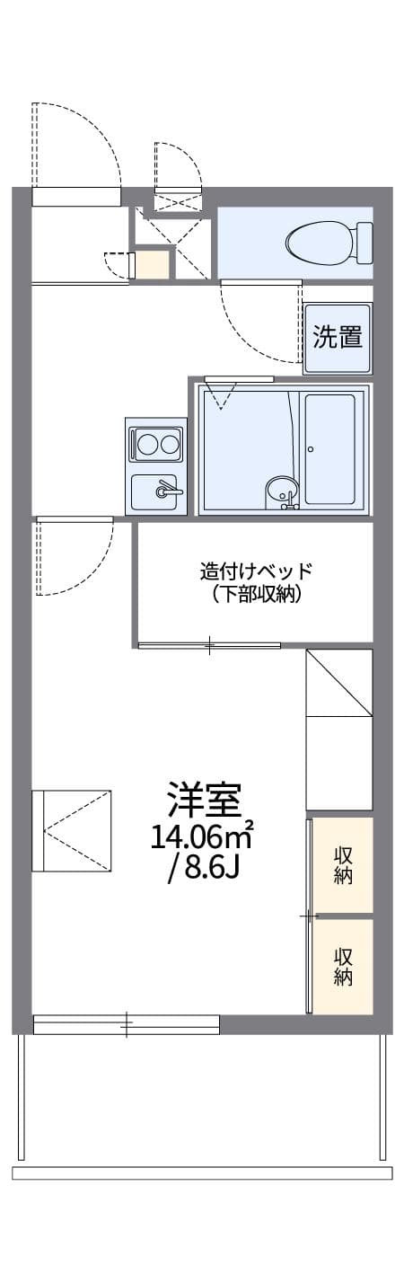 Preview floorplan of leopalace Ecomic U