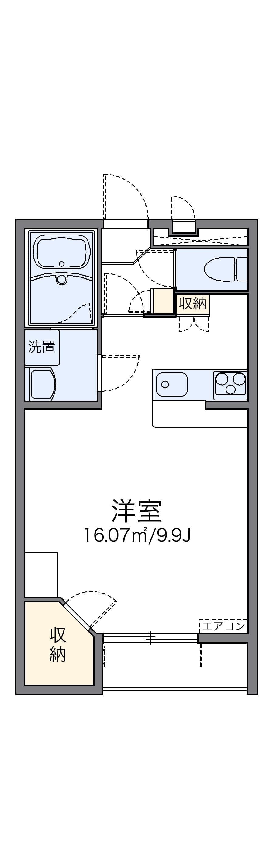 Preview floorplan of leopalace Minami Ikoma