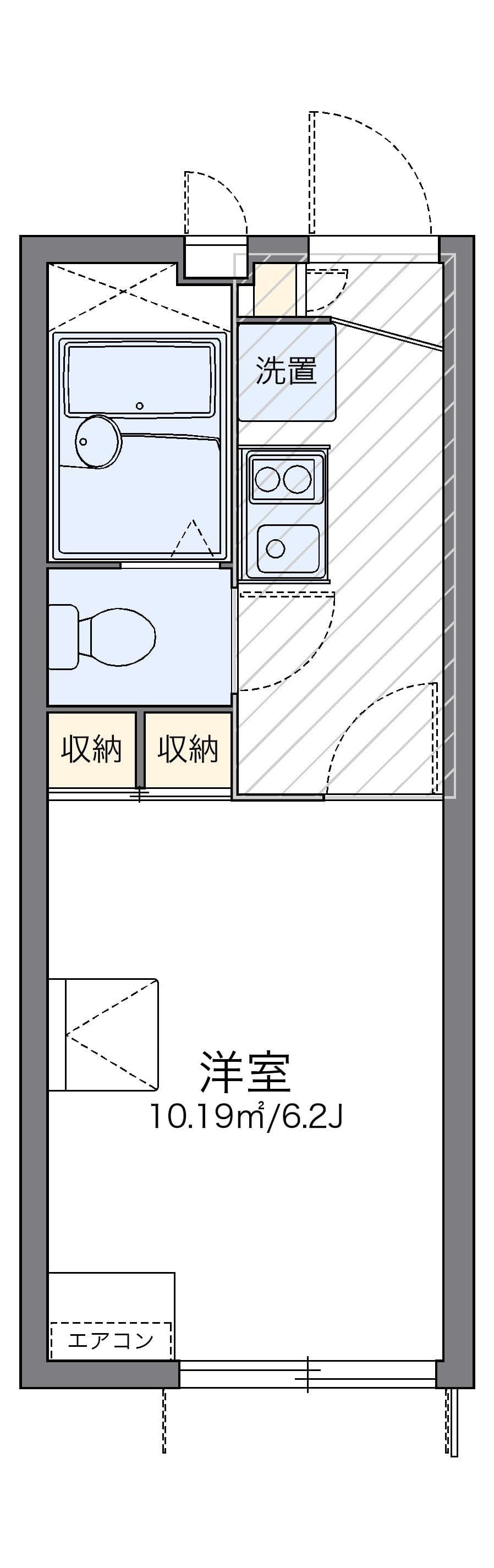 Preview floorplan of leopalace Kowa Village