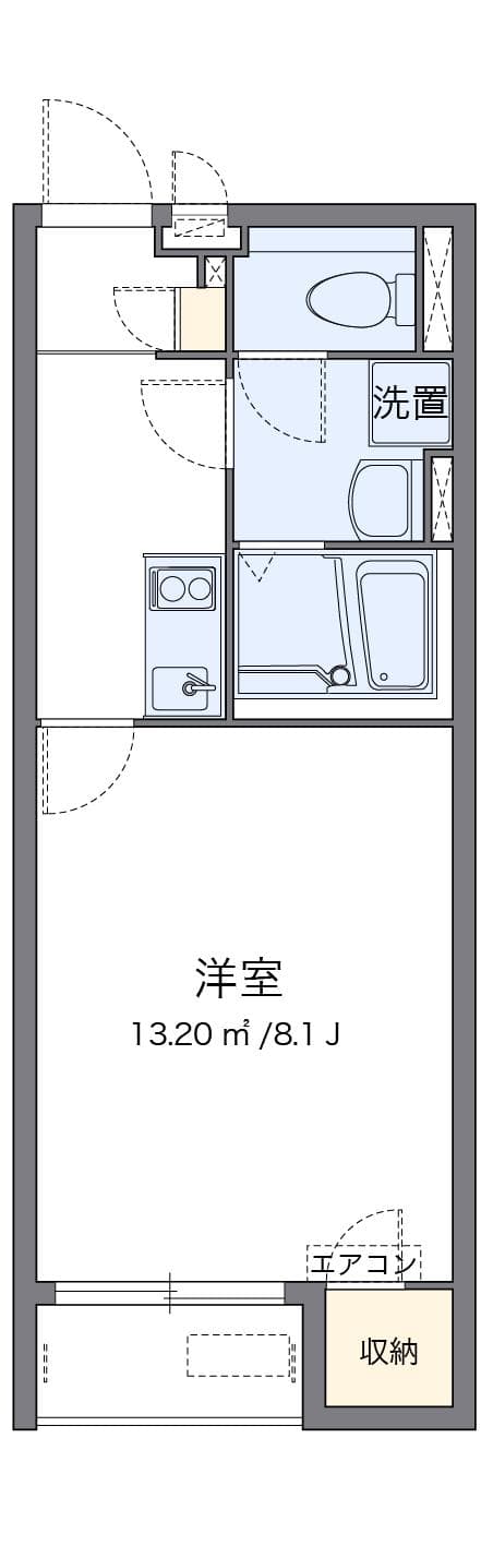 Preview floorplan of CLEINO Iryo Kita