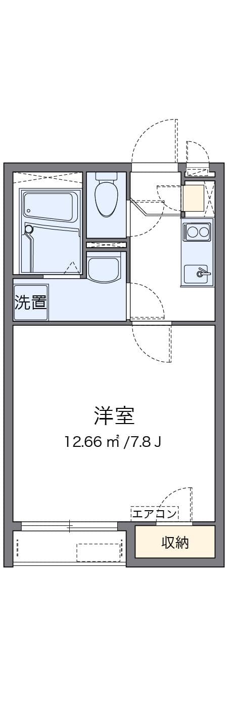 Preview floorplan of CLEINO Maple Saidaiji