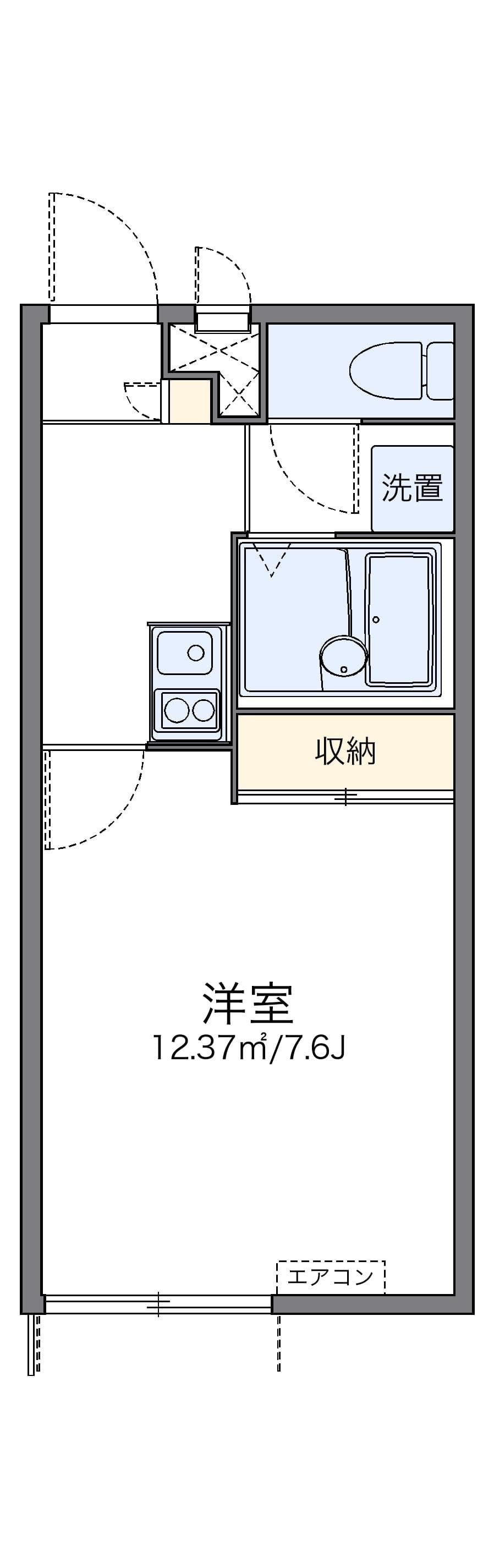 Preview floorplan of leopalace Magoheiji