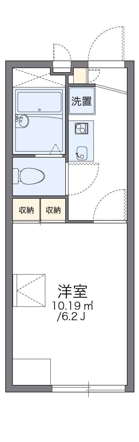 Preview floorplan of leopalace Yumemochi